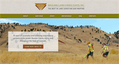 Desktop Screenshot of blcsurveyors.com